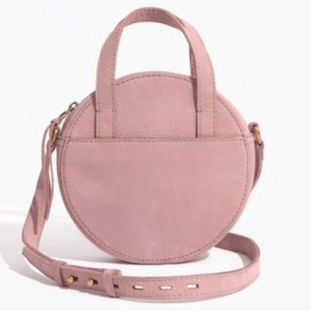 Madewell Juno Circle Crossbody Purse Bag Suede
